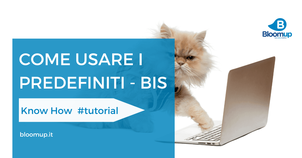 Come usare i predefiniti - BIS