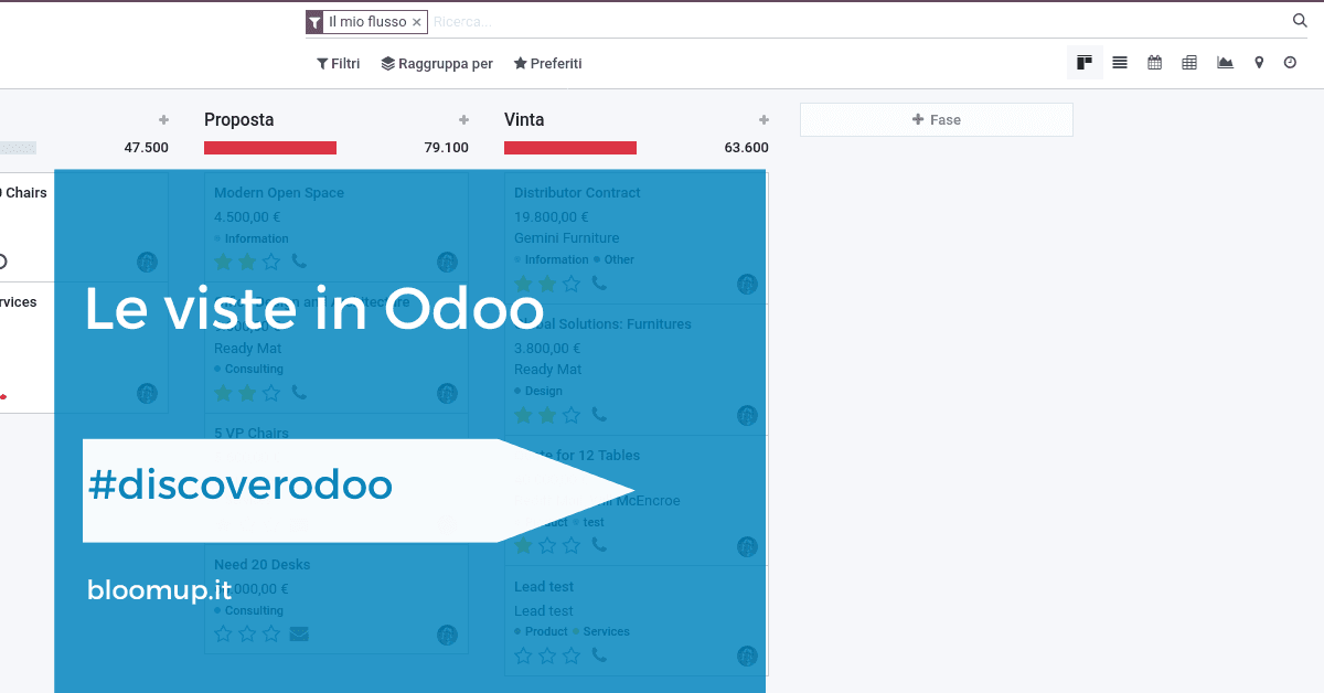 Le viste in Odoo